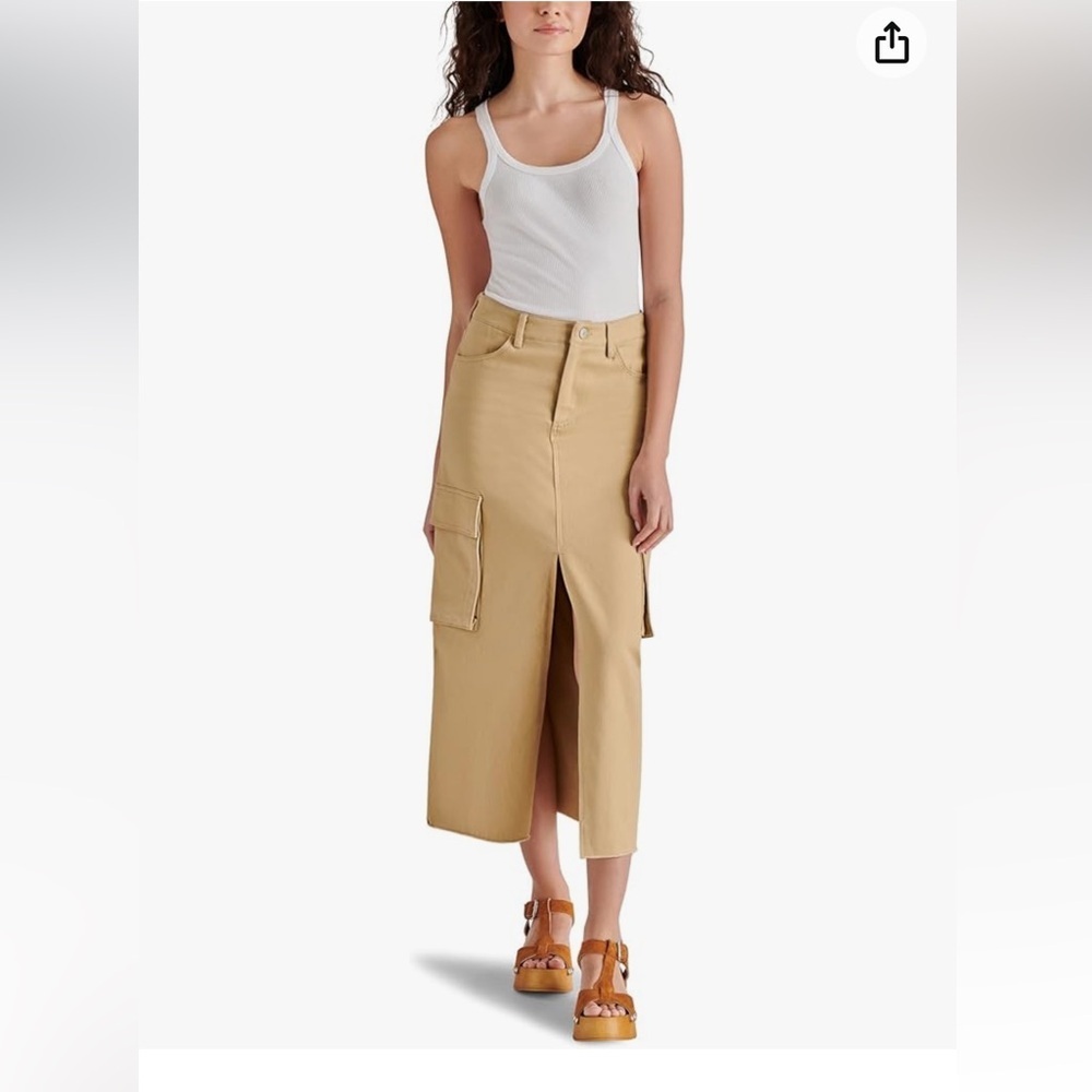 NWT Steve Madden cargo skirt size 6